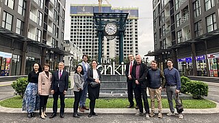 Gruppenfoto bei Tonkin Tower